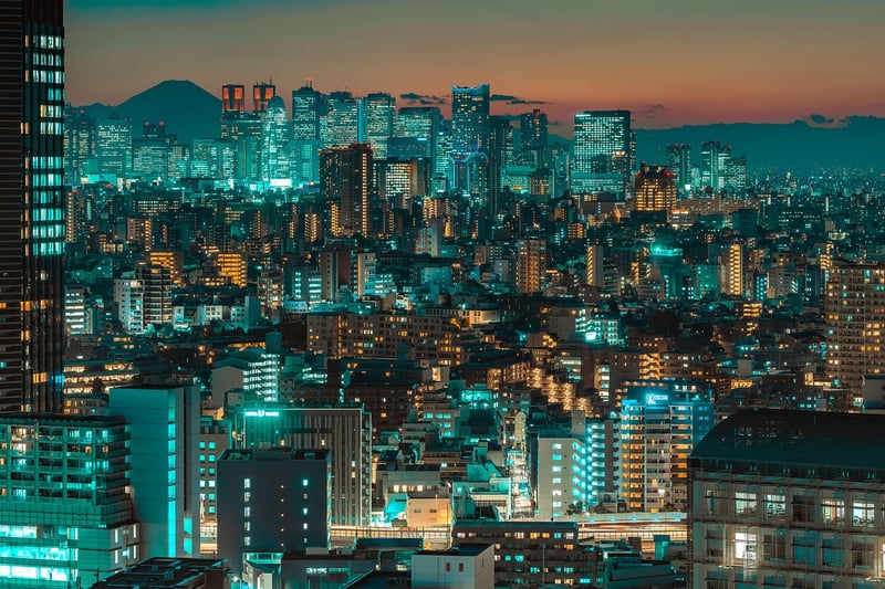 Tokyo City Lights